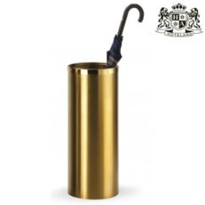 Umbrella stand,brushed gold-Ομπρελοθηκη 10 τεμαχιων σε χρυσο ματ με υψος 61,00cm