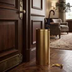 Alternative view of Umbrella stand,brushed gold-Ομπρελοθηκη 10 τεμαχιων σε χρυσο ματ με υψος 61,00cm