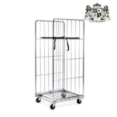 LAUNDRY MC-1812 ΤΡΟΛΕΥ ΜΕΤΑΦΟΡΑΣ ΛΙΝΩΝ(1 Platform + 2 side frames + 2 straps) 72*81*180 εκ