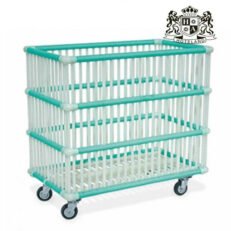 LAUNDRY MC-15508 ΤΡΟΛΕΥ ΜΕΤΑΦΟΡΑΣ ΛΙΝΩΝ ΠΛΑΣΤΙΚΟ Διαθετει περιστρεφομενους τροχους 8,00cm Διαστασεις (83*48*79 εκ)