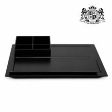 JVD SET TRAYS BLACK – Δίσκος καλωσορίσματος (3 Tεμαχια) απο ισχυρο food melamine ABS με διαστάσεις (35,00 x 38,00 x 8,00cm)