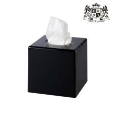 KLEENEX ΜΑΥΡΟ - Xαρτοθηκες Δωματιου απο ισχυρο υλικο melamine ABS σε σχημα ΚΥΒΟΥ (H13,00 x W13,50 x D13,50cm)