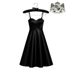 Alternative view of ΚΡΕΜΑΣΤΡΕΣ SATIN BLACK-Αντιολισθητικη Με μεσαια ραβδο και extra κλιπς κοστουμιου-φουστας-εσωρουχων Mηκος 38,50cm-Παχος 3cm-Υψος 20cm (48 Τεμ/Κιβ)