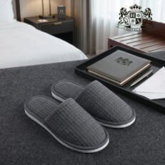 Alternative view of DOUBLE SUMMER PIQUE gray 100% ECO PURE cotton (UNISEX 30,0cm) με Διπλη εξωτερικη σόλα & κουτουπιε- Συσκευασμένες ανά ζεύγος σε ΟΙΚΟΛΟΓΙΚΟ διάφανο σακουλάκι (100 Zευγη/Κιβ)