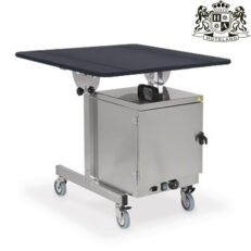 Alternative view of MC-Q1104110N Πτυσσόμενo Room Service Tραπεζι Τετραγωνο 1,10 με 2 φρενα (Διαθετει υποδοχη για θερμοθαλαμο)