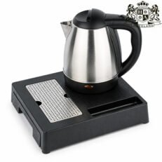 HOTELAND DRAWER- ΣΕΤ Δίσκος καλωσορίσματος με συρτάρι με διαστάσεις (26x18x7,5cm) & βραστήρας INOX 1,2L