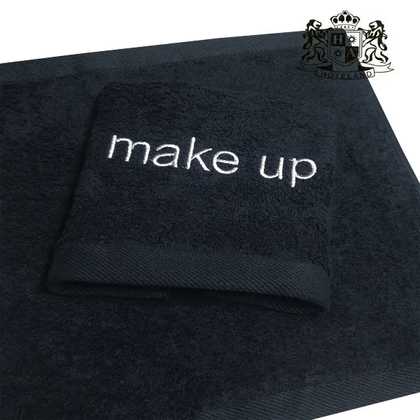 SMALL BLACK-ΠΕΤΣΕΤΑ 500gsm MAKE-UP (ΝΤΕΜΑΚΙΓΙΑΖ ΠΡΟΣΩΠΟΥ)(ΜΙΚΡΗ Διαστασεων 30 x 30) ME KENTHMENH TH ΦΡΑΣΗ MAKE UP