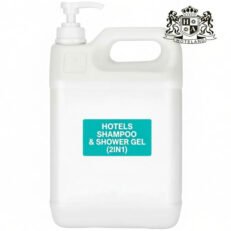 HOTELAND Shampoo & Shower Gel/Σαμπουαν & Aφρολουτρο ΜΑΖΙ (2ΙΝ1) σε Κανιστρο 5L (2 Tεμ/Κιβ) (Διαθετει Αντλια για ευκολη μεταγγιση του καλλυντικου)