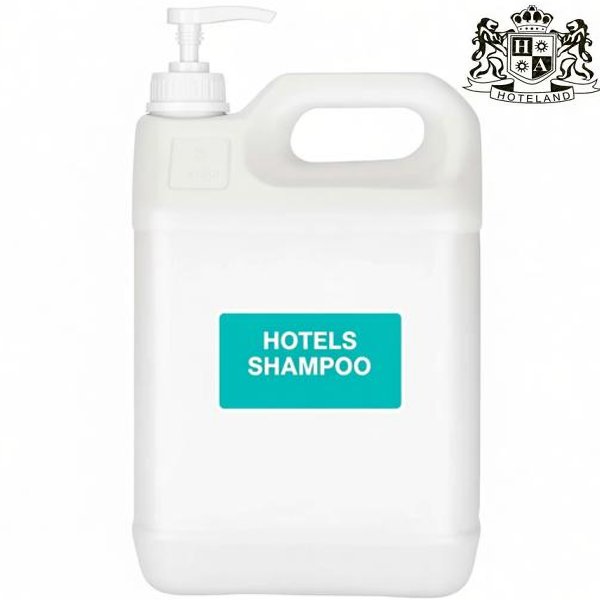HOTELAND Shampoo/Σαμπουαν σε Κανιστρο 5L (2 Tεμ/Κιβ) (Διαθετει Αντλια για ευκολη μεταγγιση του καλλυντικου)