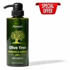 OLIVE TREE Σαμπουαν & Αφρολουτρο Mαζι 2σε1 / Shampoo & Shower Gel 2in1 400ml ΕΠΑΝΑΓΕΜΙΖΟΜΕΝΟ με αντλια-για χρηση απλη η σε τοιχο με μαγνητικη βαση (Λευκη η Μαυρη) (12 Τμχ/Κιβ)