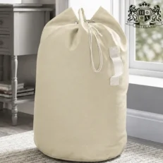ΣΑΚΟΣ ΜΕΤΑΦΟΡΑΣ απλύτων λινών βαρεου τυπου BEIGE 098 OUTDOOR αδιάβροχος-αντιχλωρ-antiUV καθημερινης πλυσης με ισχυρους πλαινους ιμαντες και επιπλεον κλεισιμο πουγκι με κορδονι (120LT)