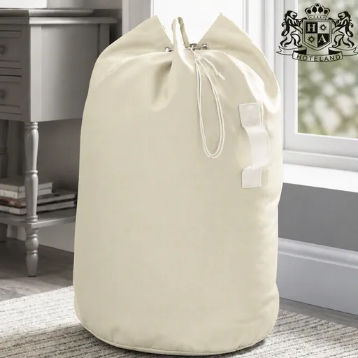 ΣΑΚΟΣ ΜΕΤΑΦΟΡΑΣ απλύτων λινών βαρεου τυπου BEIGE 101 OUTDOOR αδιάβροχος-αντιχλωρ-antiUV καθημερινης πλυσης με ισχυρους πλαινους ιμαντες και επιπλεον κλεισιμο πουγκι με κορδονι (120LT)