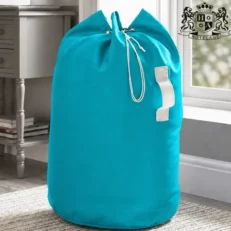 ΣΑΚΟΣ ΜΕΤΑΦΟΡΑΣ απλύτων λινών βαρεου τυπου TURQUOISE 643 OUTDOOR αδιάβροχος-αντιχλωρ-antiUV καθημερινης πλυσης με ισχυρους πλαινους ιμαντες και επιπλεον κλεισιμο πουγκι με κορδονι (120LT)