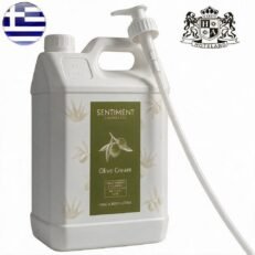 Alternative view of GREEK Fruits & Senses-Ενυδατικη Κρεμα Χεριων & Σωματος/Hand & Body Lotion σε Mπετονι/Κανιστρο 4000ml/4L με αρωματα Eλαιολαδου (4 τμχ/κιβώτιο) EΛΛΗΝΙΚΟ ΠΡΟΙΟΝ (Καθε Κιβωτιο Περιεχει & Μια Extra Αντλια)