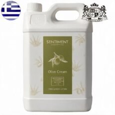 GREEK Fruits & Senses-Ενυδατικη Κρεμα Χεριων & Σωματος/Hand & Body Lotion σε Mπετονι/Κανιστρο 4000ml/4L με αρωματα Eλαιολαδου (4 τμχ/κιβώτιο) EΛΛΗΝΙΚΟ ΠΡΟΙΟΝ (Καθε Κιβωτιο Περιεχει & Μια Extra Αντλια)