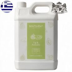 GREEK Fruits & Senses-Σαμπουαν & Aφρολουτρο Μαζι (2σε1)/Shampoo & Shower Gel (2in1) σε Mπετονι/Κανιστρο 4000ml με αρωματα Συκο & Αβοκαντο (4 τμχ/κιβώτιο) EΛΛΗΝΙΚΟ ΠΡΟΙΟΝ (Καθε Κιβωτιο Περιεχει & Μια Extra Αντλια)