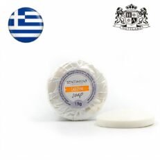 GREEK Fruits & Senses-Σαπουνι Στρογγυλο 15γρ Tυλιγμενο σε Πλισε Αδιαβροχο Περιτυλιγμα/Round Soap 15gr με αρωματα EKXYΛΙΣΜΑΤΩΝ (1.000 τμχ/κιβώτιο) EΛΛΗΝΙΚΟ ΠΡΟΙΟΝ