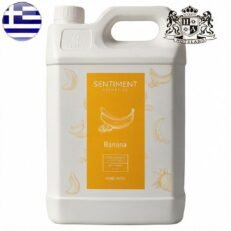 GREEK Fruits & Senses-Kρεμοσαπουνο Xεριων/Hand Liquid Soap σε Mπετονι/Κανιστρο 4000ml/4L με αρωματα MΠΑΝΑΝΑΣ (4 τμχ/κιβώτιο) EΛΛΗΝΙΚΟ ΠΡΟΙΟΝ (Καθε Κιβωτιο Περιεχει & Μια Extra Αντλια)