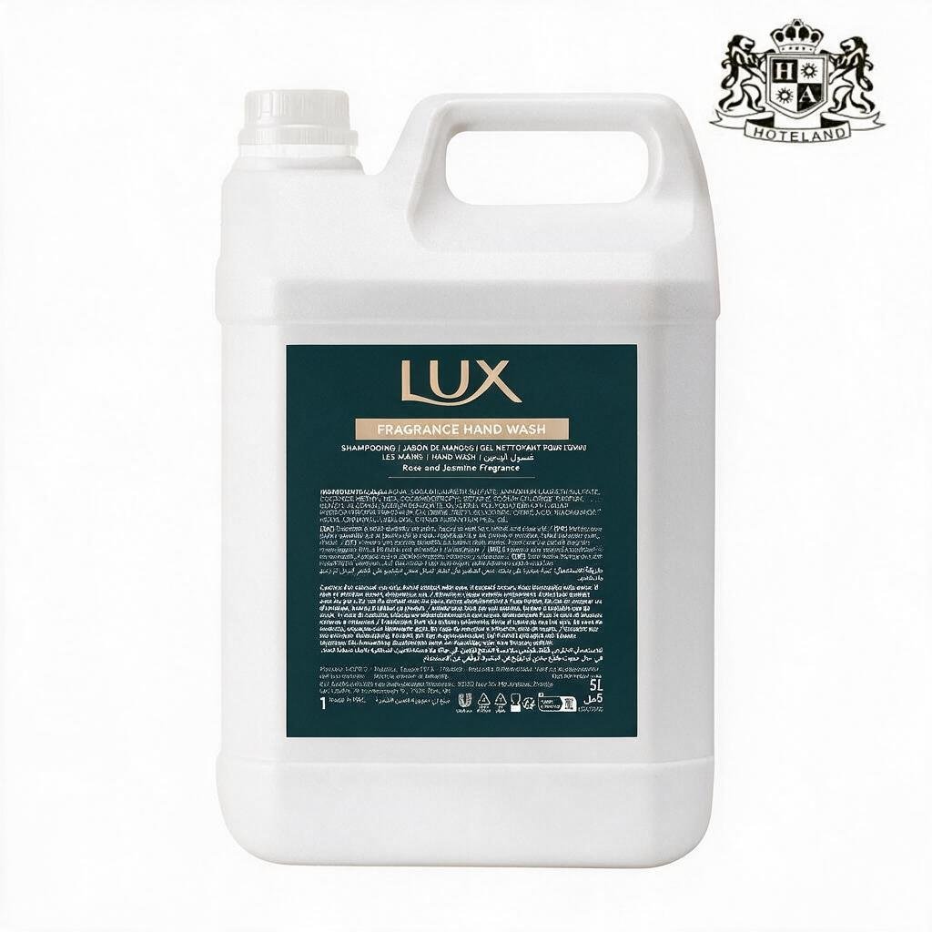 LUX GOLD PROFESSIONAL-Hand Wash/Yγρο Κρεμοσαπουνο Χεριων σε Mπετονι-Κανιστρο 5000ml/5L με ΠΡΟΒΙΤΑΜΙΝΗ Β5 & αρωματα LUX (Lilly & Bergamot) (2 Tεμ/Κιβ)