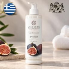 GREEK MESOGEIOS FRUITS-Ενυδατικη Κρεμα Σωματος/Body Lotion σε EΠANAΓEMIZOMENO μπουκαλι με Αντλια (DISPENSER) 400ml με άρωμα συκο (9 τμχ/κιβώτιο) EΛΛΗΝΙΚΟ ΠΡΟΙΟΝ