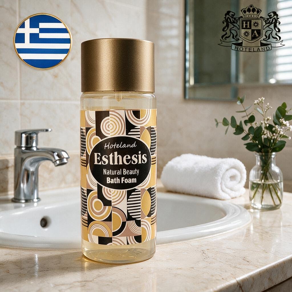 ESTHESIS GREEK NATURAL BEAUTY-Αφρολουτρο/Shower Gel σε μπουκαλι 35ml με εκχυλισματα Γλυκερινης & Πανθενολης (250 τμχ/κιβώτιο) EΛΛΗΝΙΚΟ ΠΡΟΙΟΝ