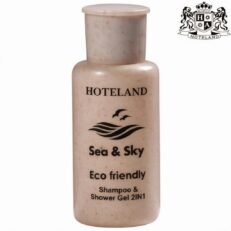 SEA & SKY SHAMPOO & SHOWER GEL/ΣΑΜΠΟΥΑΝ & ΑΦΡΟΛΟΥΤΡΟ ΜΑΖΙ (2ΙΝ1) 30ml μπουκαλι ECO FRIENDLY με άρωμα ΘΑΛΑΣΣΙΑ ΑΥΡΑ (400 τμχ/κιβώτιο)