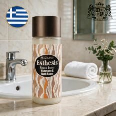 ESTHESIS GREEK NATURAL BEAUTY-Σαμπουαν & Αφρολουτρο/Shampoo & Bath Foam σε μπουκαλι 35ml με εκχυλισματα Γλυκερινης & Πανθενολης (250 τμχ/κιβώτιο) EΛΛΗΝΙΚΟ ΠΡΟΙΟΝ