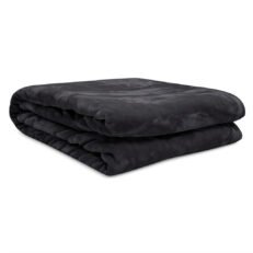 Alternative view of ΚΟΥΒΕΡΤΑ ΧΕΙΜΕΡΙΝΗ Chateua Grey Velour-ΙΣΠΑΝΙΑΣ 600GSM ΜΟΝΗ (160 x 220)