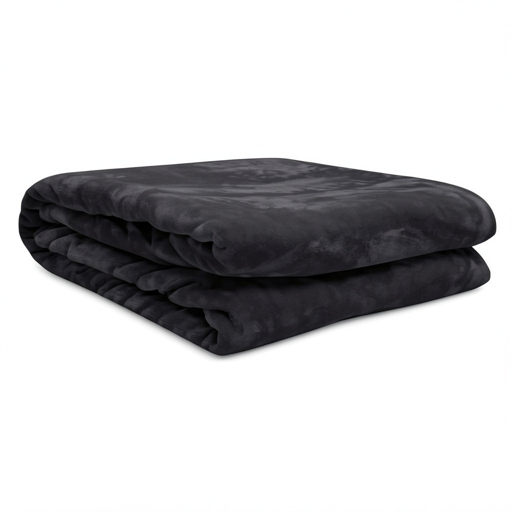 K-ΚΟΥΒΕΡΤΑ ΧΕΙΜΕΡΙΝΗ Chateua Grey Velour-ΙΣΠΑΝΙΑΣ 600GSM ΜΟΝΗ (160 x 220) - Image 2