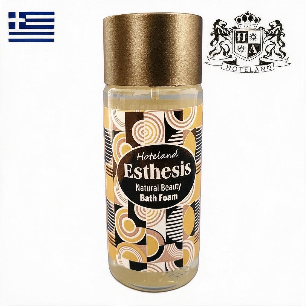 ESTHESIS GREEK NATURAL BEAUTY-Αφρολουτρο/Shower Gel σε μπουκαλι 35ml με εκχυλισματα Γλυκερινης & Πανθενολης (250 τμχ/κιβώτιο) EΛΛΗΝΙΚΟ ΠΡΟΙΟΝ - Image 2