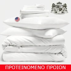 K-ΜΕΣΑΙΑ ΣΕΙΡΑ (ΤC-200)-ΣΕΝΤΟΝΙ ΜΟΝΟ (1,70 x 2,80m) 100% BAMBAKI (PERCALE MEDIUM) (U.SA-SUMMER COOLING)